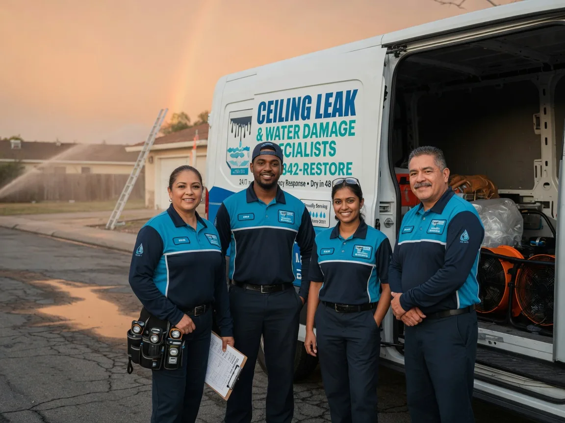 Ceiling Leak Cleanup company in Winner, SD